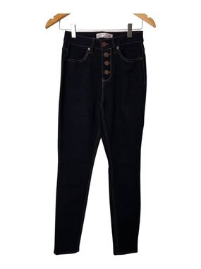 No Boundaries High-Rise Dark Blue  Button-Fly Women’s Jeans Size 5